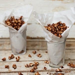 Schokoladen-Popcorn