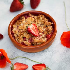 Erdbeercrumble