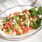 Wassermelonen-Gurken-Salat