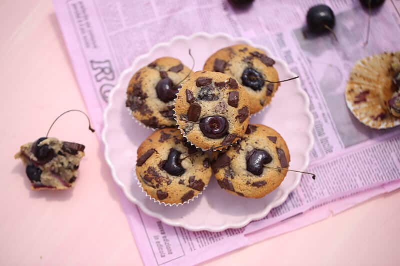 Schoko-Kirsch-Muffins