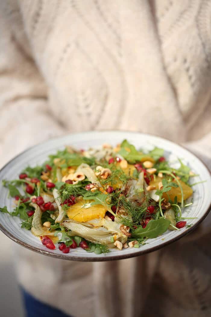 Roasted Fennel Salad