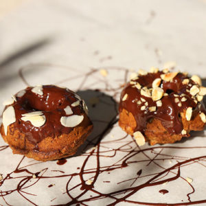 Bananen-Schoko-Donuts