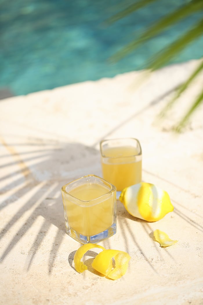 Apfel-Ingwer-Drink