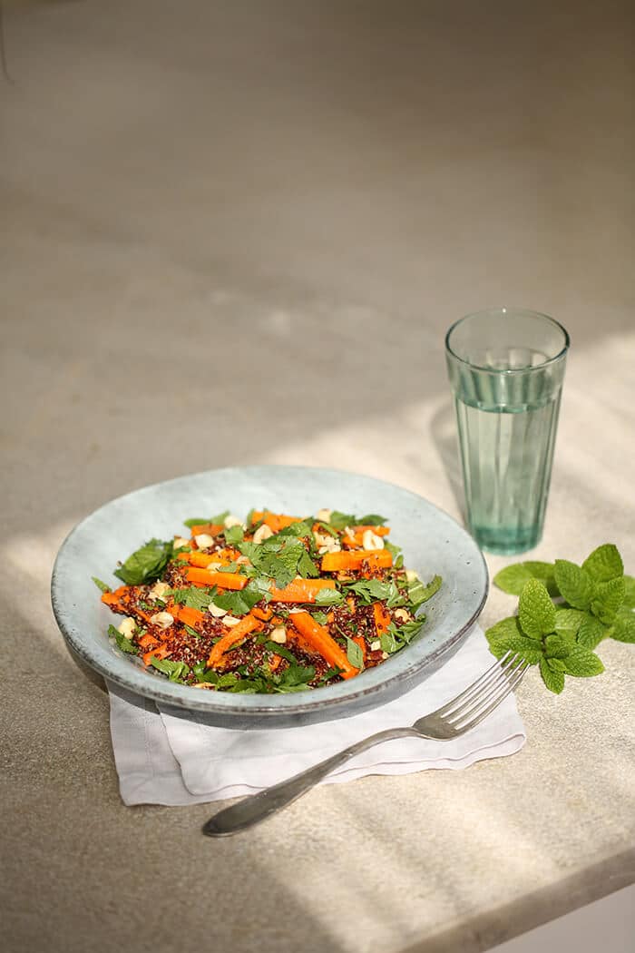 Röstkarotten-Quinoa