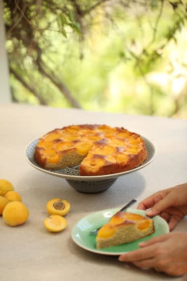 Aprikosen-Mandelkuchen