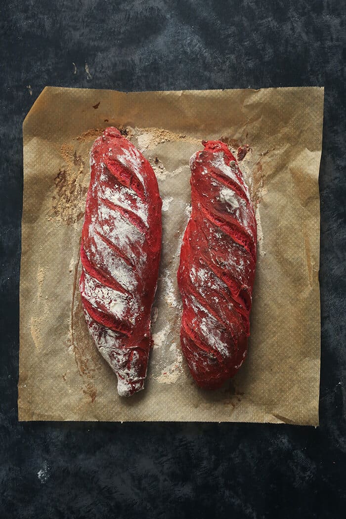 Rote Bete-Baguette