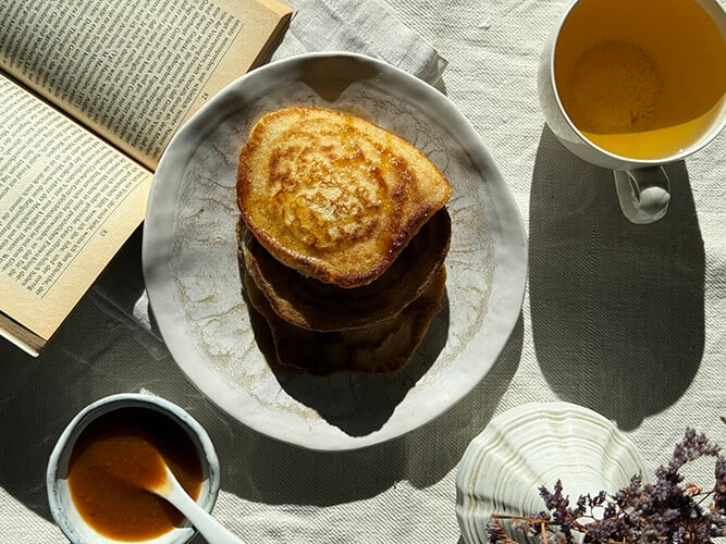 Kokosjoghurt-Pancakes