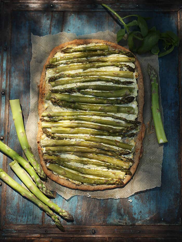 Glutenfreie Spargeltarte