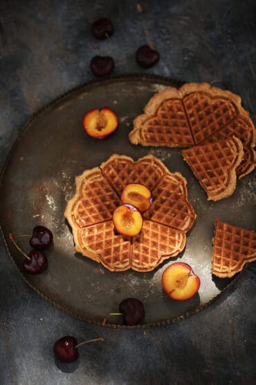Banana Bread Waffeln