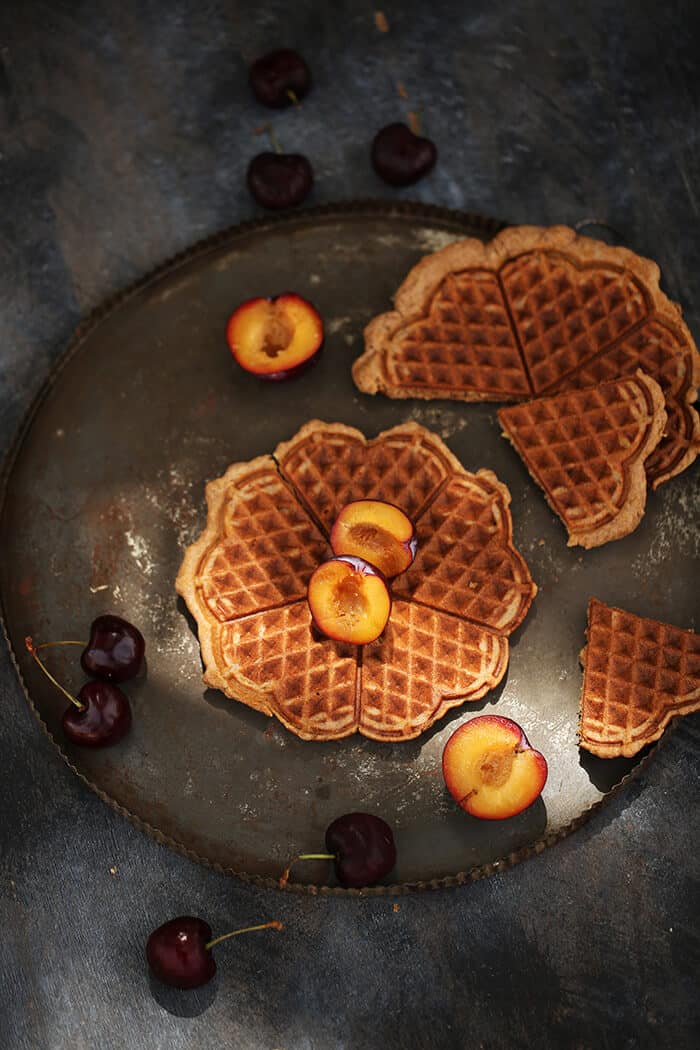 Banana Bread Waffeln